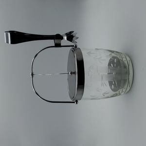 Serving Bowl With Tongs / Serving Bucket & Tongs